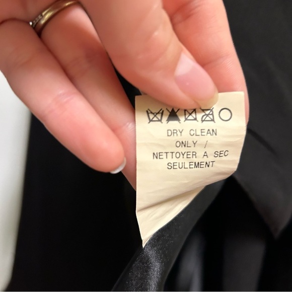 Black Whimsigoth Maxi Dress Formal Satin Silk Sz 2 Fairy Grunge y2k V-Neck - Picture 9 of 13